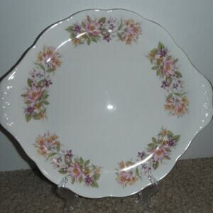 Colclough Bone China Wayside Royal Albert Plate Platter Floral Pattern